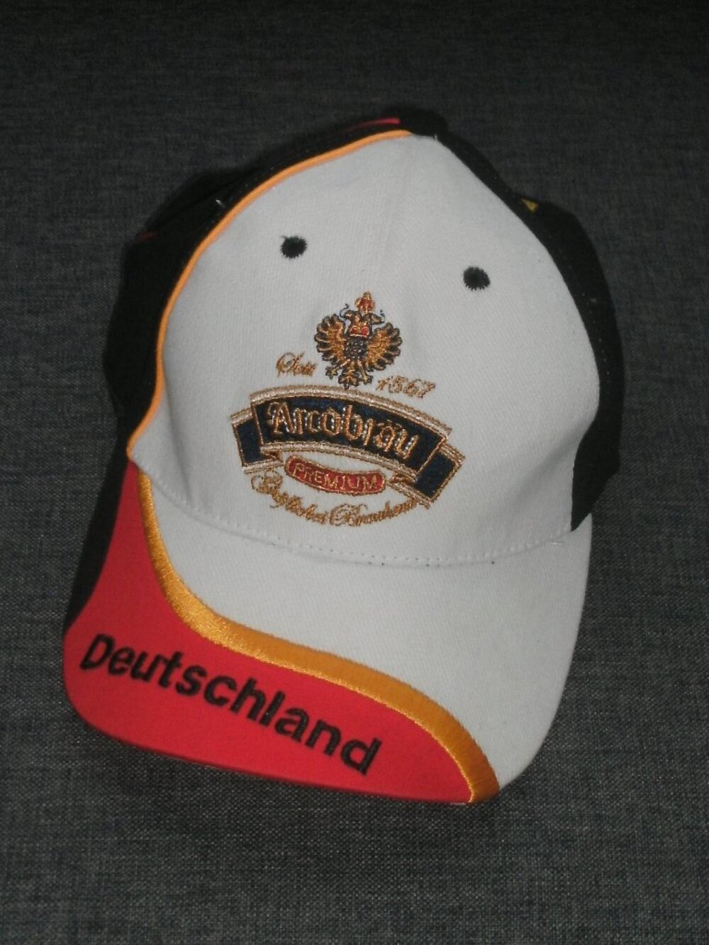 Arcobrau Brewery Beer Embroidered Baseball Cap Hat Deutschland 08 adjustable OS